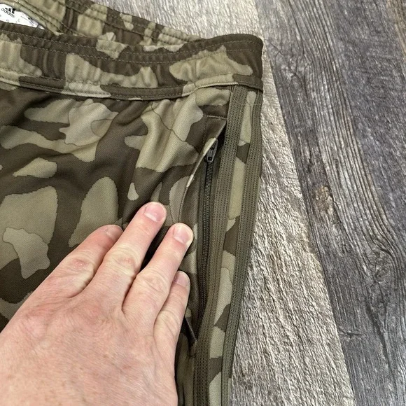 Adidas Pants Womens M Trio AOP Camo Soccer Regular Fit Tapered Zip Legs Training - Picture 6 of 16
